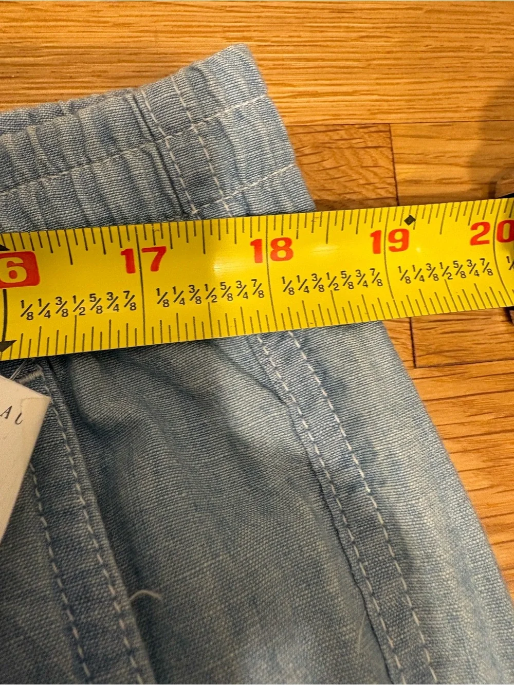 NWT Polo Ralph Lauren Men’s Chambray Cotton Pants Beach Vacation XXL